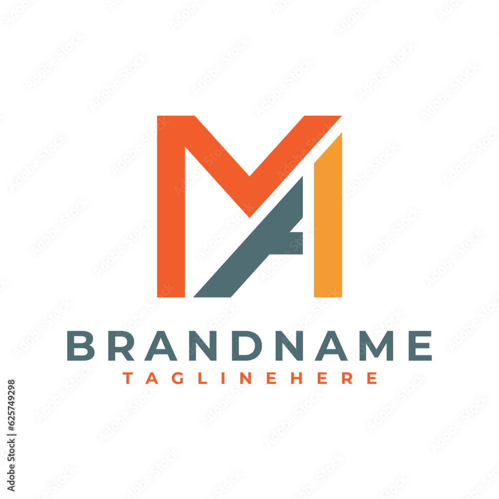 Initial Letter MA Logo Design Initial Letter MA Logo Design