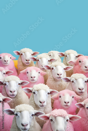 Counting sheep. Sweet dreams.