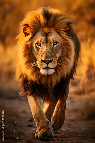 portrait of a lion © Luke