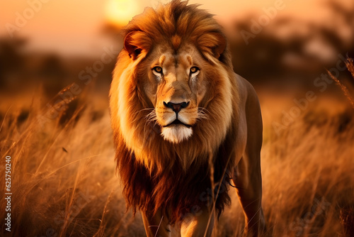 lion in the wild © Luke