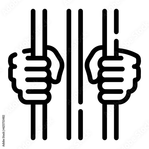 jail Line Icon