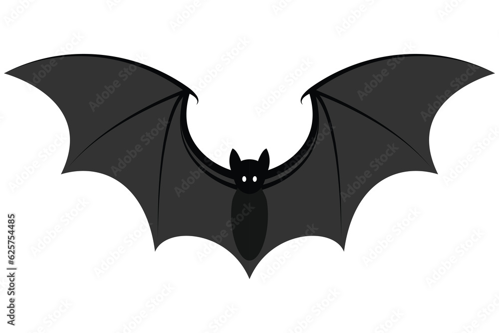 Fototapeta premium scary bat halloween, creepy bats ghost