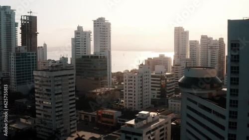 Edificios laguito, bario Cartagena, pasando el mar photo
