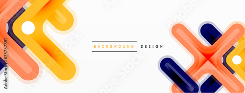 Cross line background minimal geometric template. Design for wallpaper, banner, background, landing page, wall art, invitation, prints, posters