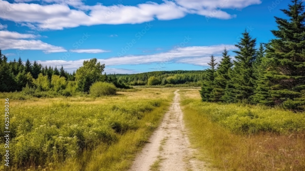 road in the forest