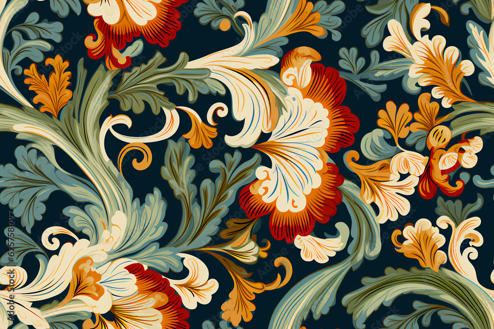 seamless floral pattern seamless floral pattern