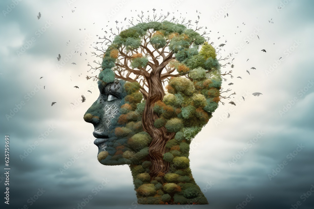 Cognitive Dissonance: Logic or Mental Illness?. Photo generative AI