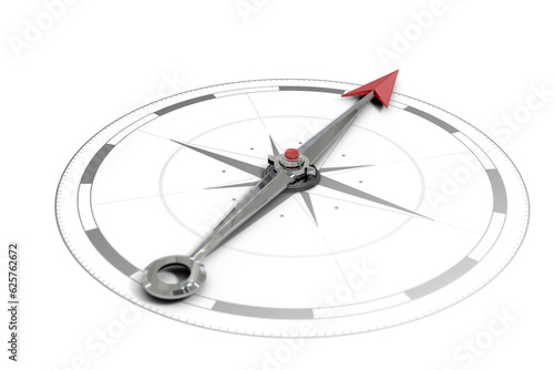 Digital png illustration of compass on transparent background