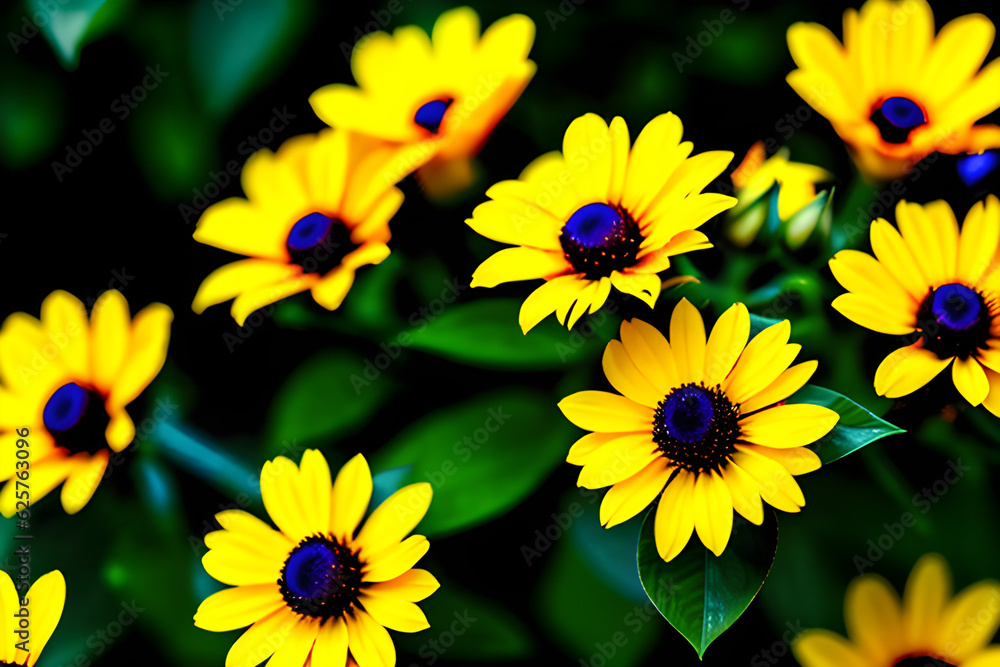 Obraz premium yellow flowers