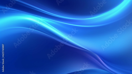 Blue shiny wave swirl background