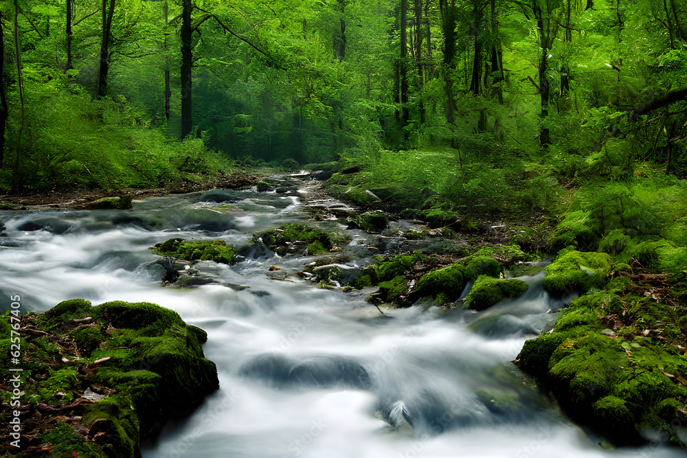 stream in the forest,
Generative AI, generative , AI, stream in the forest,
Generative AI, generative , AI,