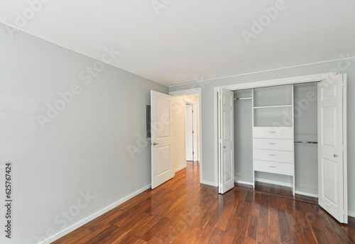 Wallpaper Mural Modern residential empty bedroom interior Torontodigital.ca