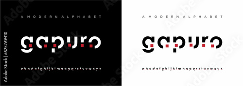 letters font Elegant awesome minimalist geometric typeface design