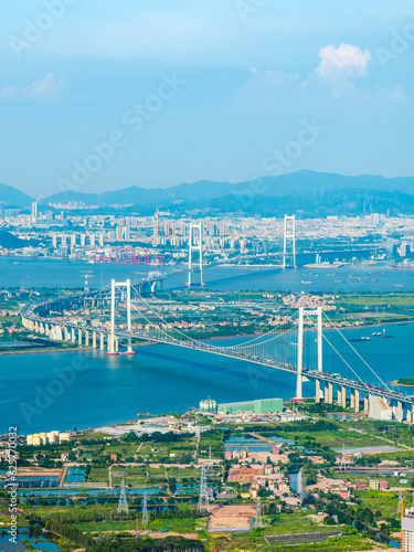 Nansha Bridge, Haiou Island, Guangzhou, Guangdong, China photo