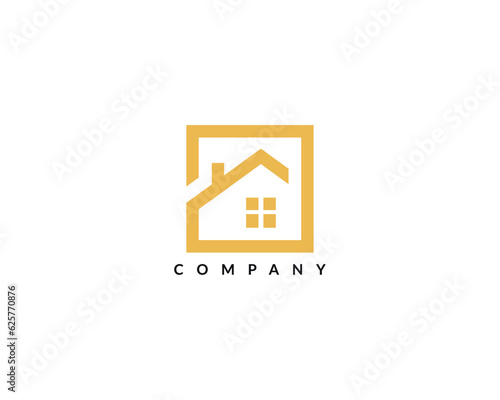 Modern Real Estate logo design 