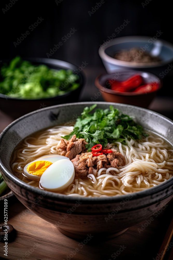 ramen noodles, generative ai