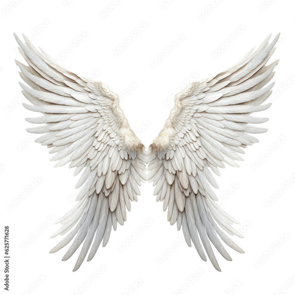 angel wings isolated on transparent background cutout angel wings isolated on transparent background cutout