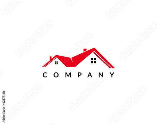 Modern Real Estate logo design 