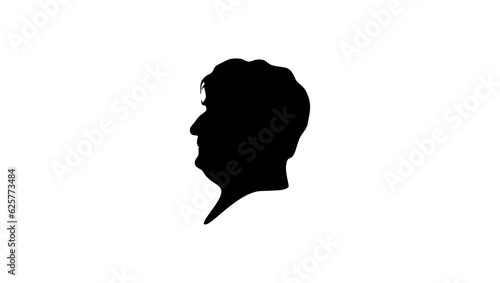 Ralph Vaughan Williams silhouette