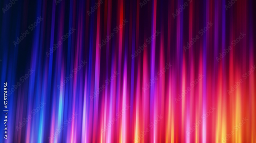 Blurred neon lights background
