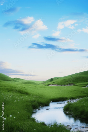 landscape with river