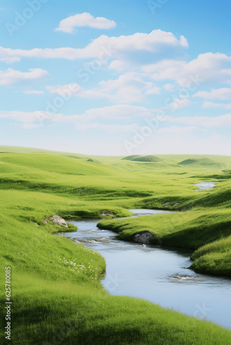 landscape with river