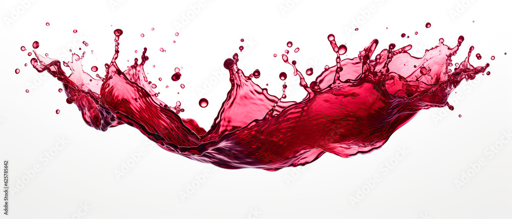 Red wine splash on white background. Red wine splash on white background.