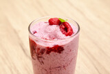 Mix berries smoothie drink. strawberry, blueberry, raspberry