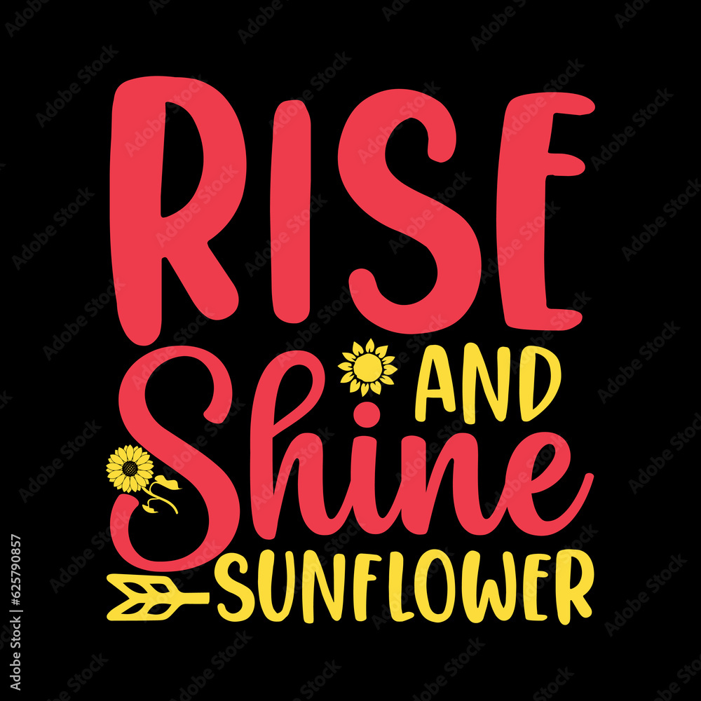 Sunflowers SVG Design, T-shirt Design, 