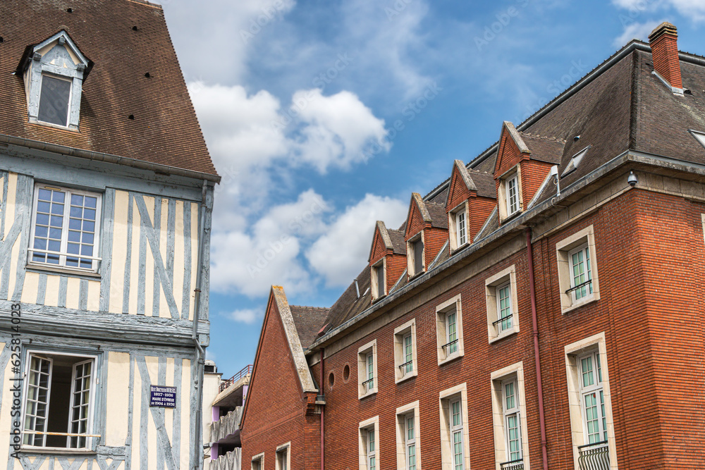 Fototapeta premium the town of Evreux, in Normandy