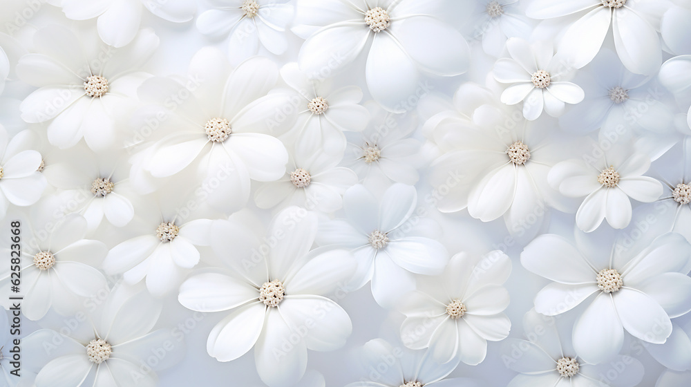 white flowery background white flowery background