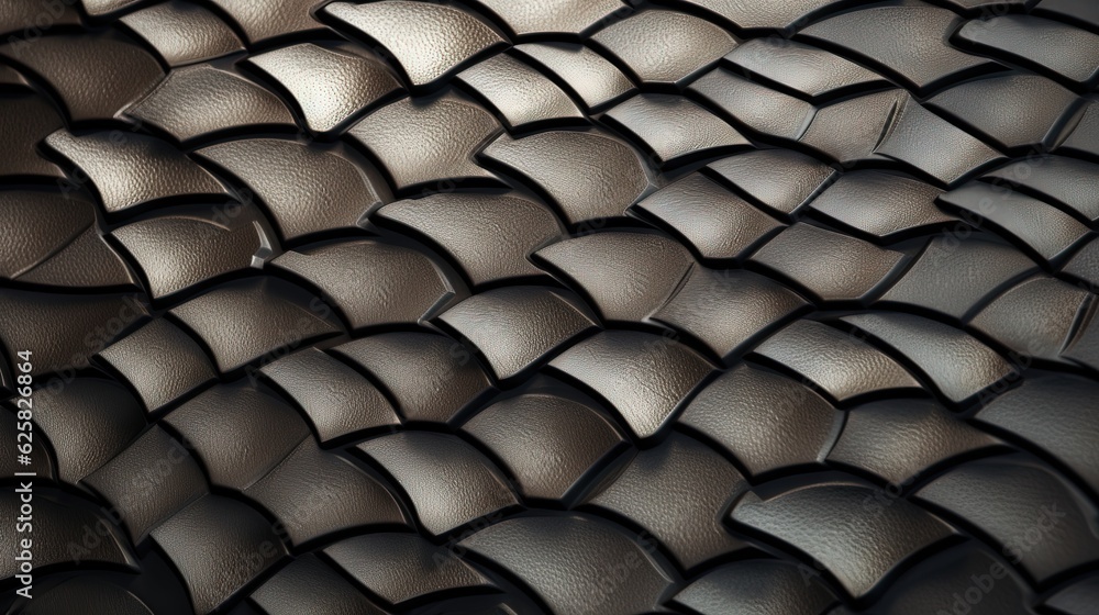 abstract metal scale background, Generative Ai abstract metal scale background, Generative Ai