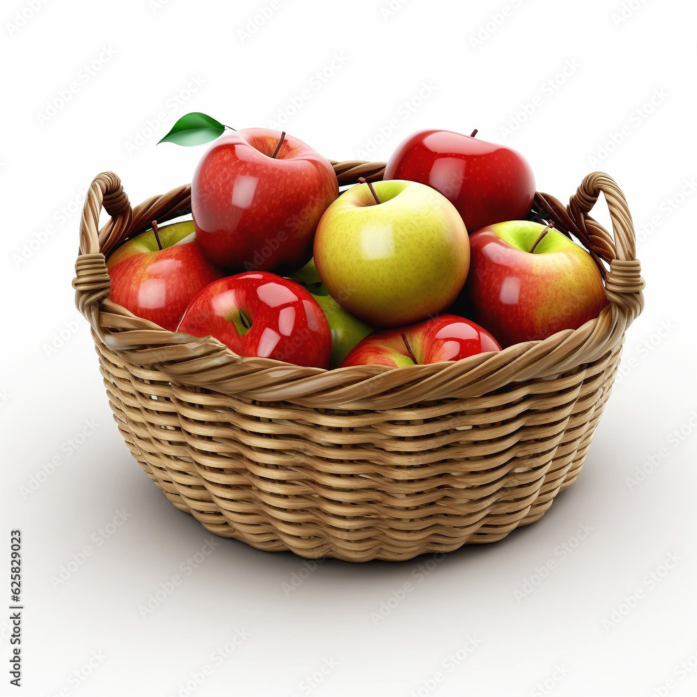 apples in basket apples in basket