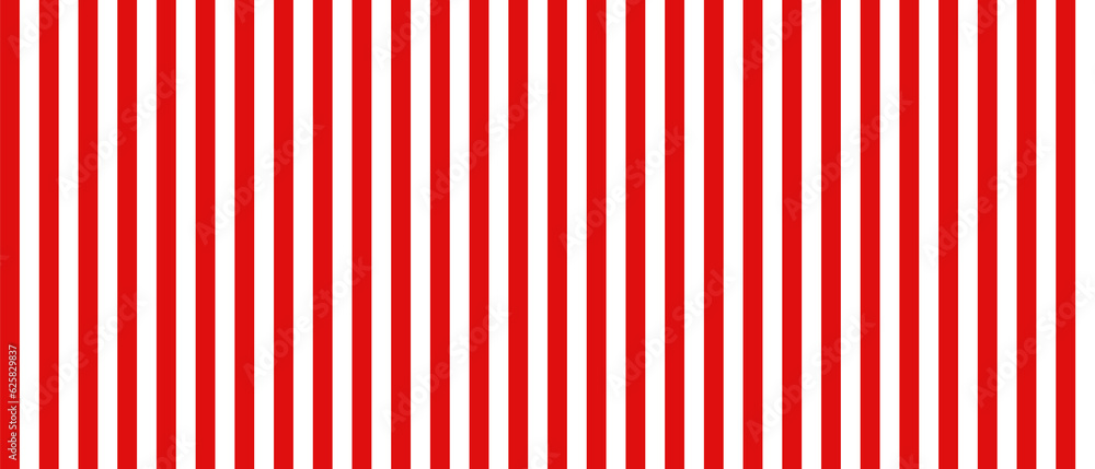 Naklejka premium Einfach gestreifter Hintergrund rot und weiß