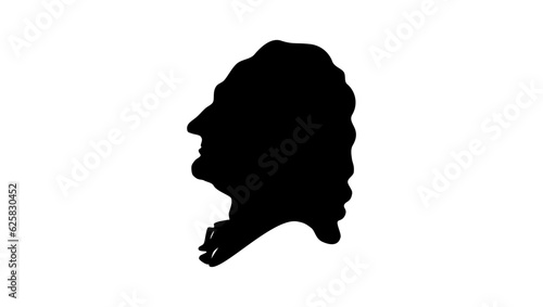 Jean-Philippe Rameau silhouette