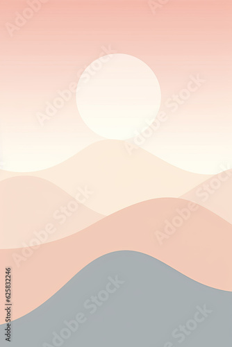 Minimalistic abstract patterns for background
