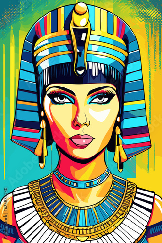 cleopatra woman illustration