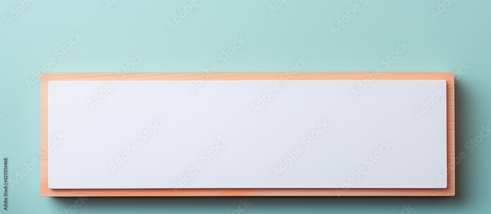 Photo of a blank white board mounted on a wall with copy space with copy space Photo of a blank white board mounted on a wall with copy space with copy space