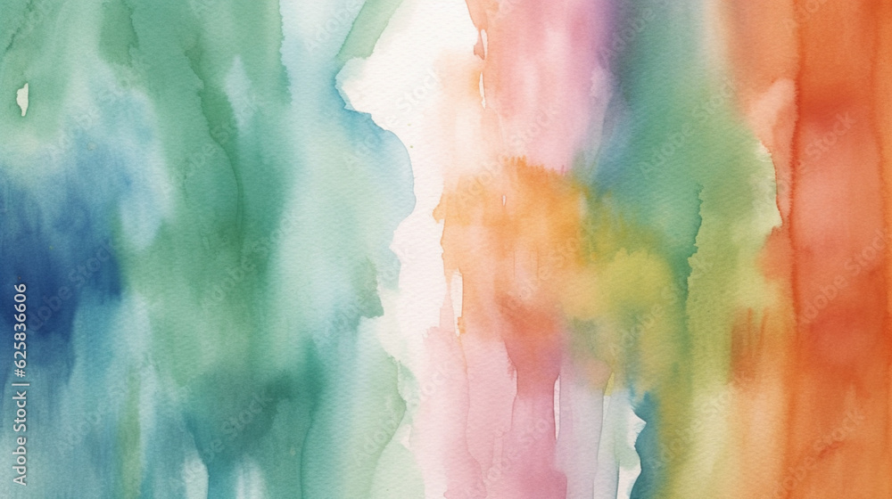 Abstract Watercolor Painting background