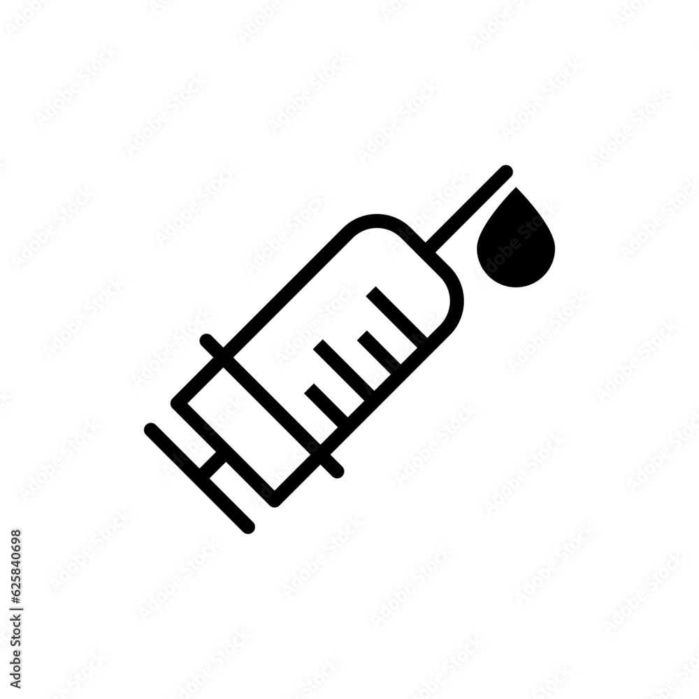 injection syringe icon vector design templates injection syringe icon vector design templates