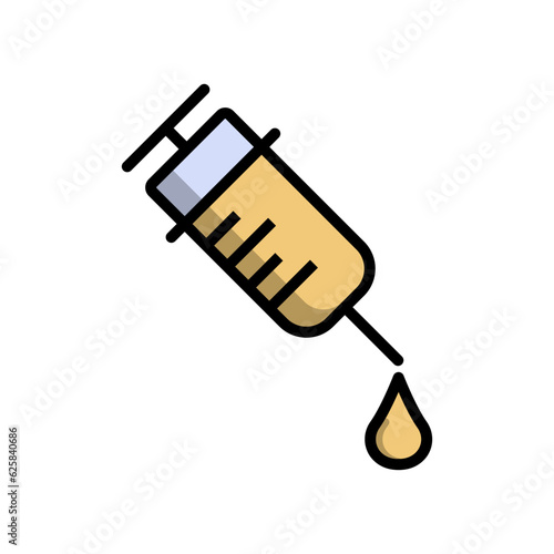 injection syringe icon vector design templates