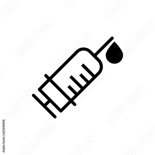 injection syringe icon vector design templates