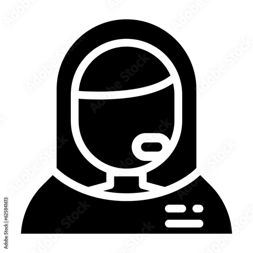 Spacewoman icon