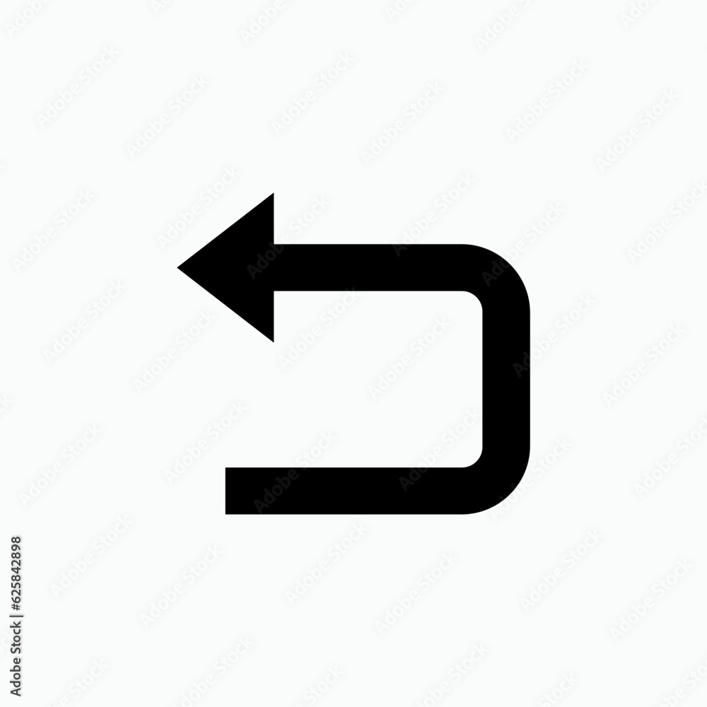 Back Arrow Icon. Recondition Symbol. Back Arrow Icon. Recondition Symbol.