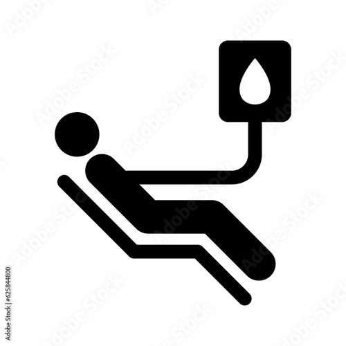 Blood donation icon