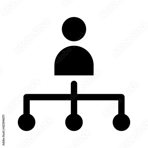 Organization chart icon