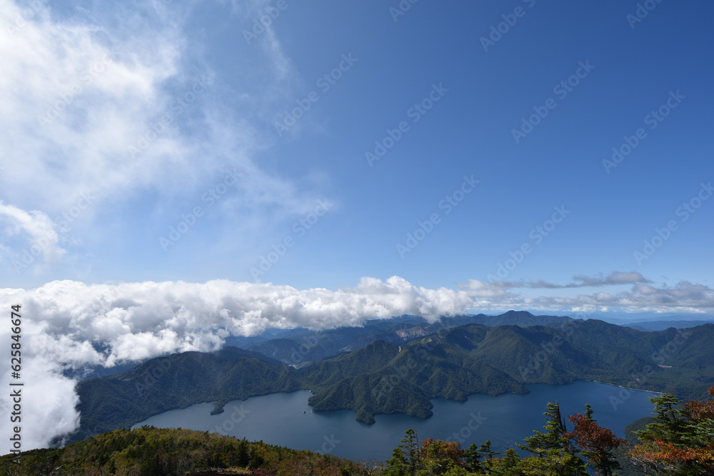 Climbing  Mount Nantai, Tochigi, Japan 