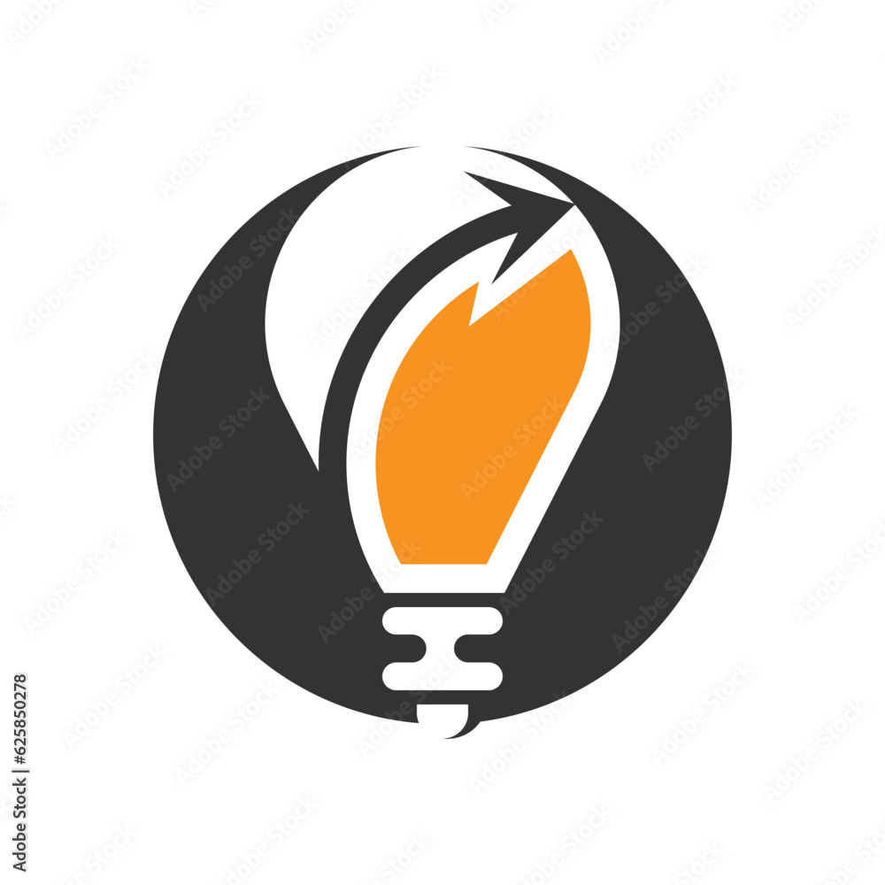 Lamp logo template icon design Lamp logo template icon design