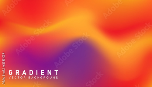 abstract gradient blurred colorful background for template design banner,social media or presentation concept