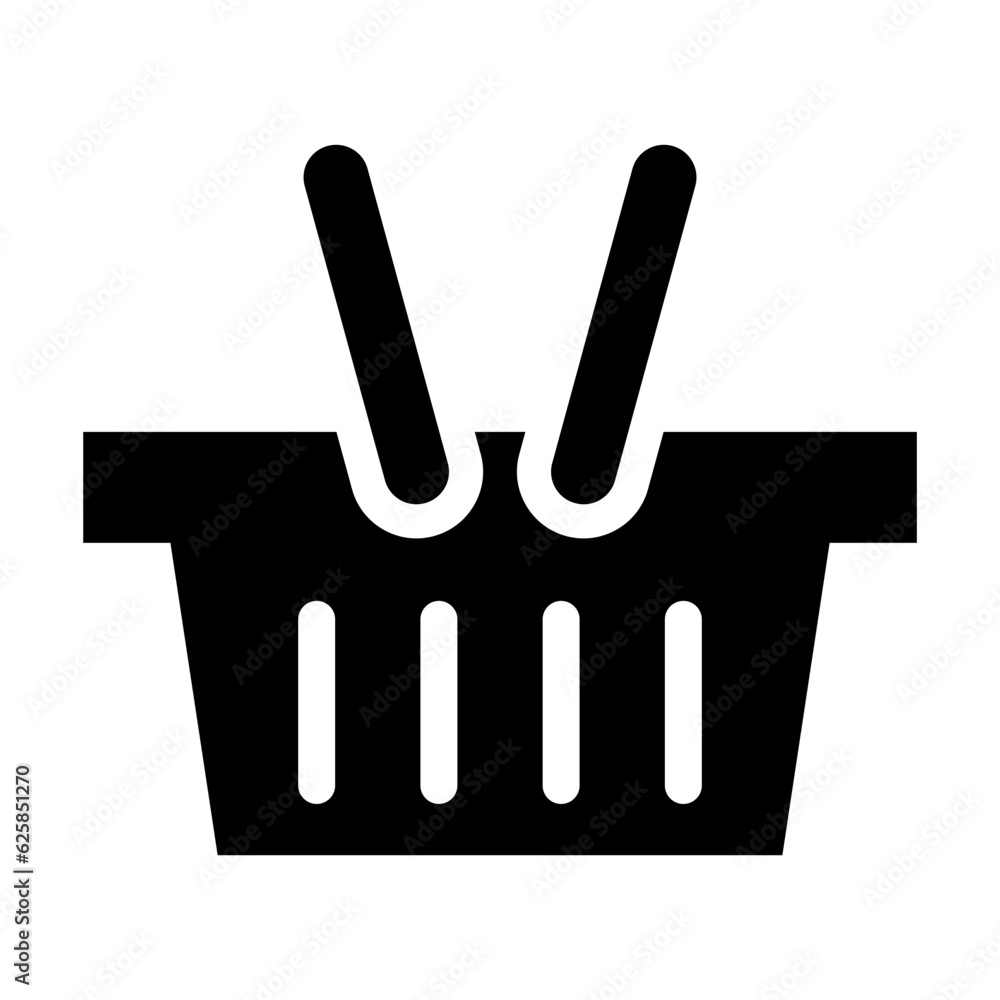 Obraz premium Shopping basket icon